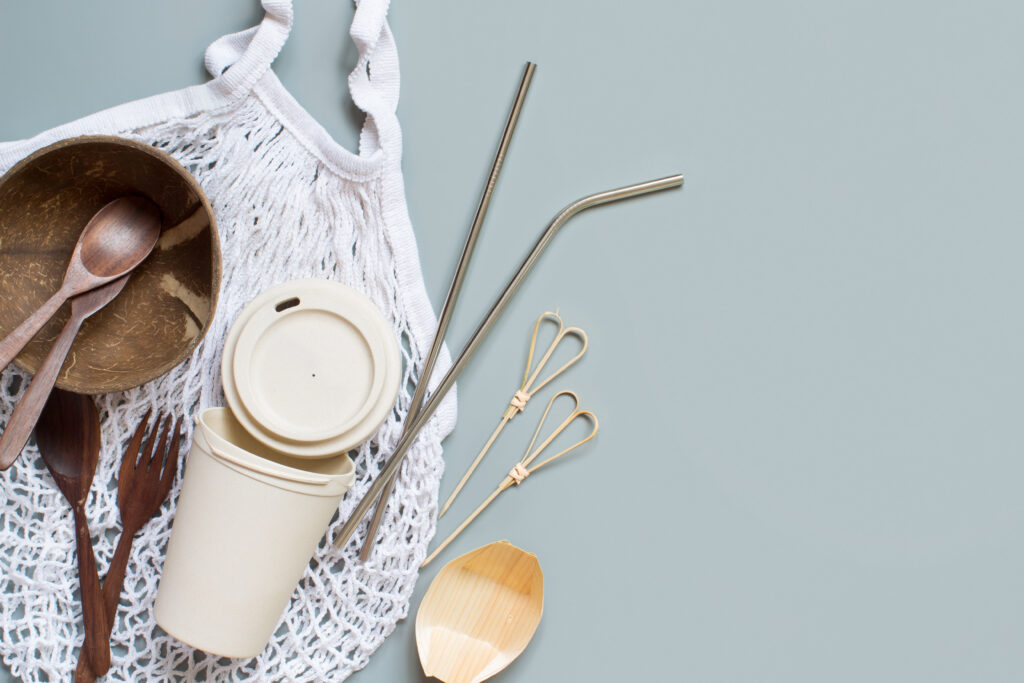 Nachhaltige Mehrwegbehältnisse; Foto: Envato Elements
